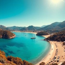 Контрасты моря и города на узких улочках