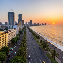 Полдень у моря с прохладным прибрежным ветром